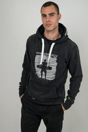 CDK Hoodie Kitesurfer schwarz - unisex