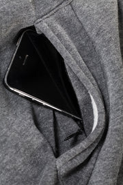 CLK Zipper Palmleaf anthrazit gelb - ladies