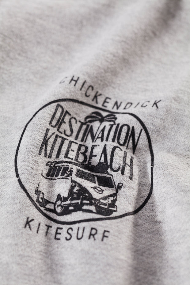 CDK Zipper Kitebeach Destination hellgrau - unisex