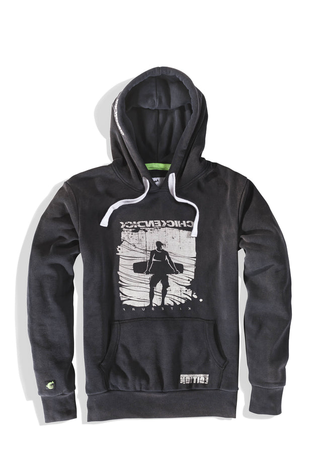CDK Hoodie Kitesurfer schwarz - unisex